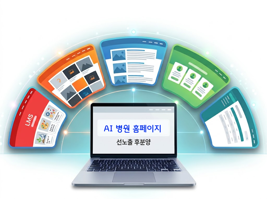 병원 홈페이지 제작특징 요약
