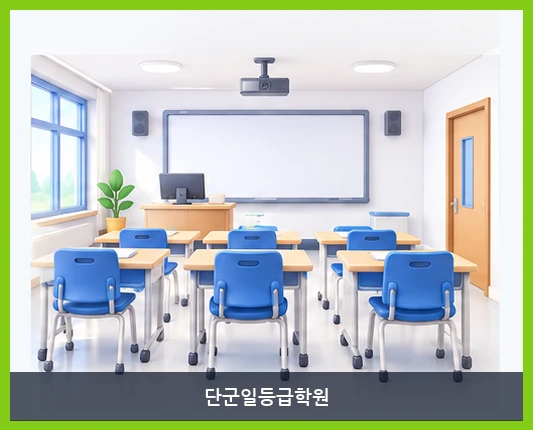 단군일등급학원-시설 보기